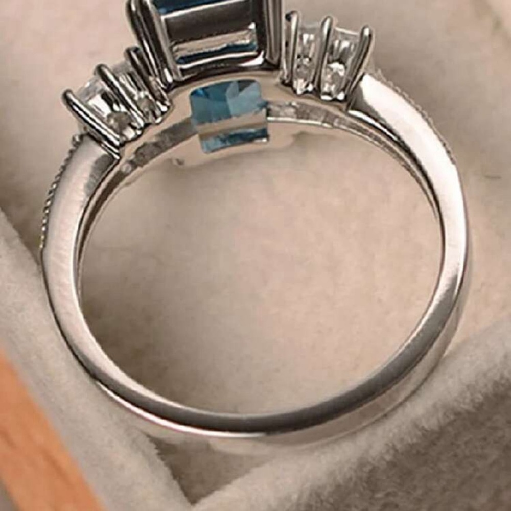 BRIDAL ENGAGMENT WEDDING RING - Picture 4 of 4